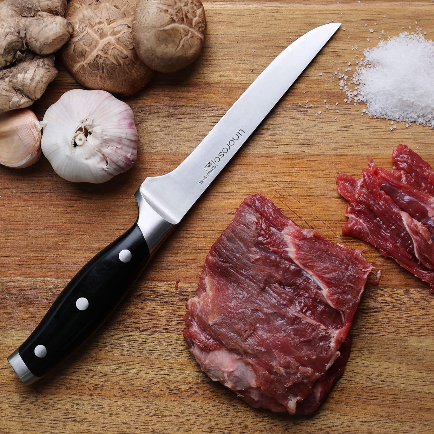 Cuchillo de Deshuesar Linoroso 14.5 cm Acero Inoxidable Forjado