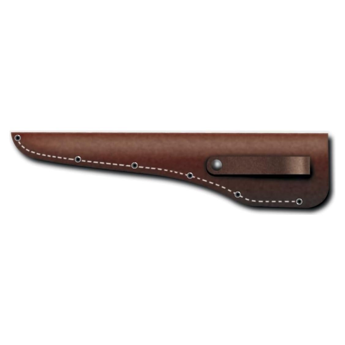 Funda de cuchillo de cuero marrón Victorinox 20.32 cm