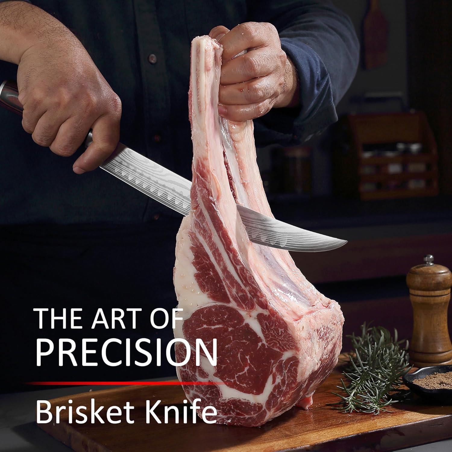 Cuchillo de Deshuese PAUDIN 10" Acero Inoxidable Alto Carbono