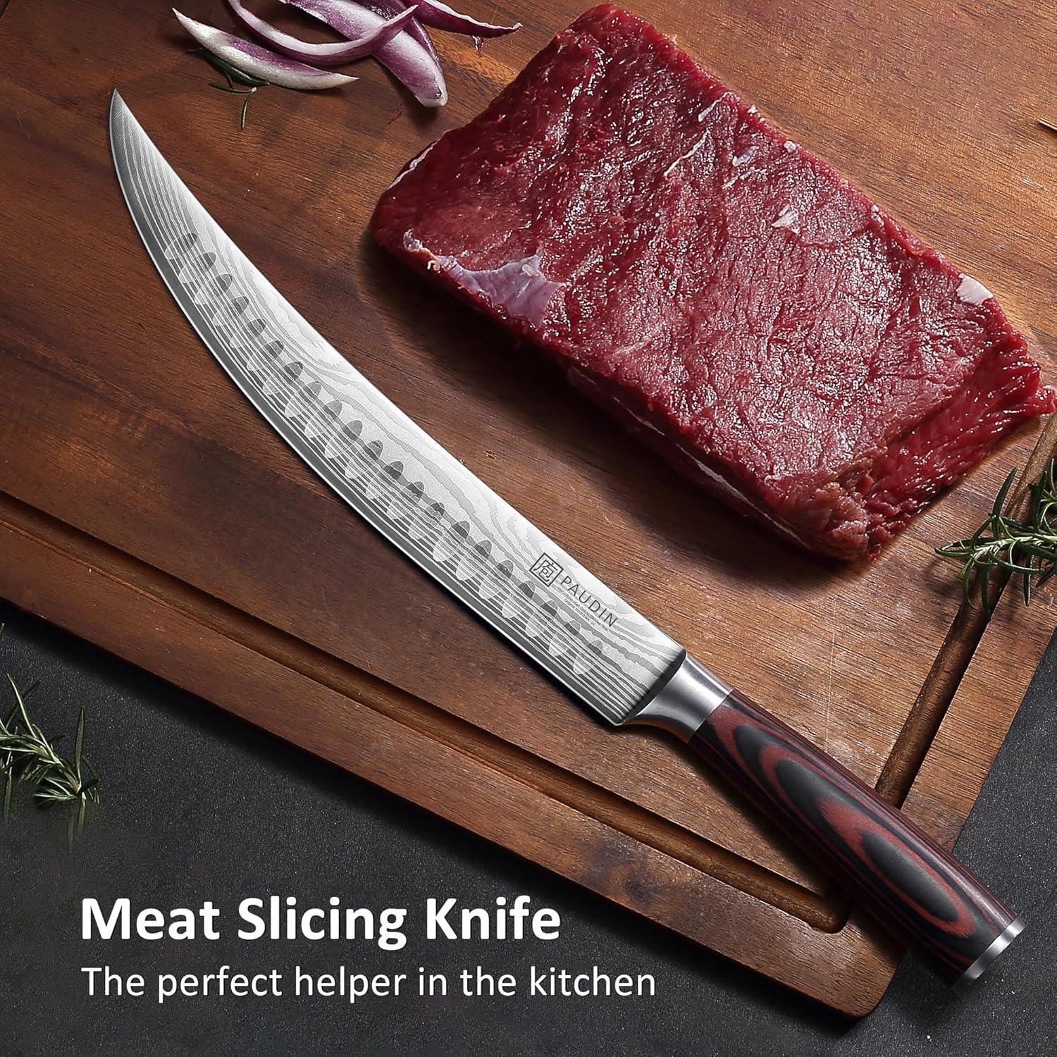 Cuchillo de Deshuese PAUDIN 10" Acero Inoxidable Alto Carbono