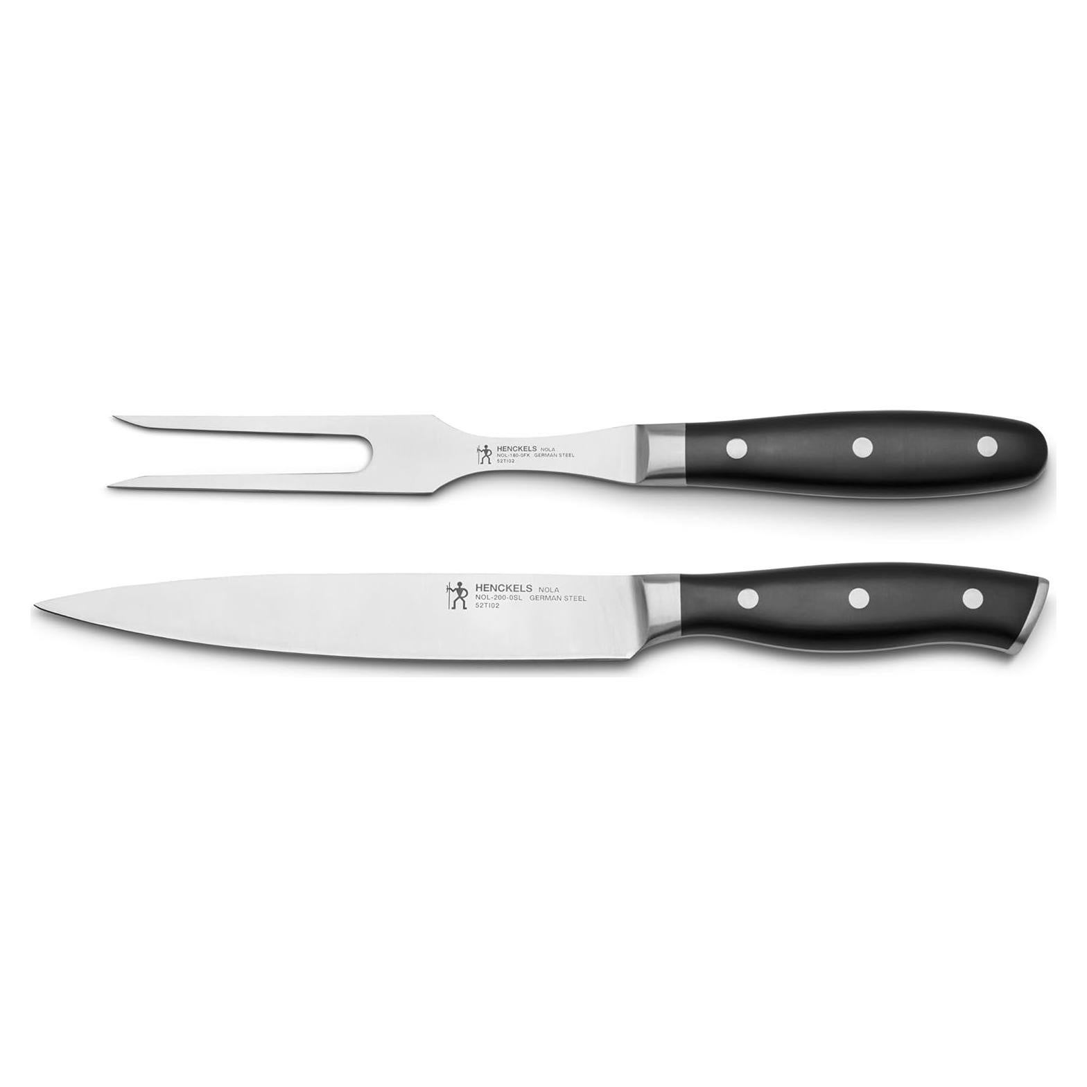 Juego de Cuchillos para Tallar HENCKELS Nola 2 Piezas Acero Inoxidable