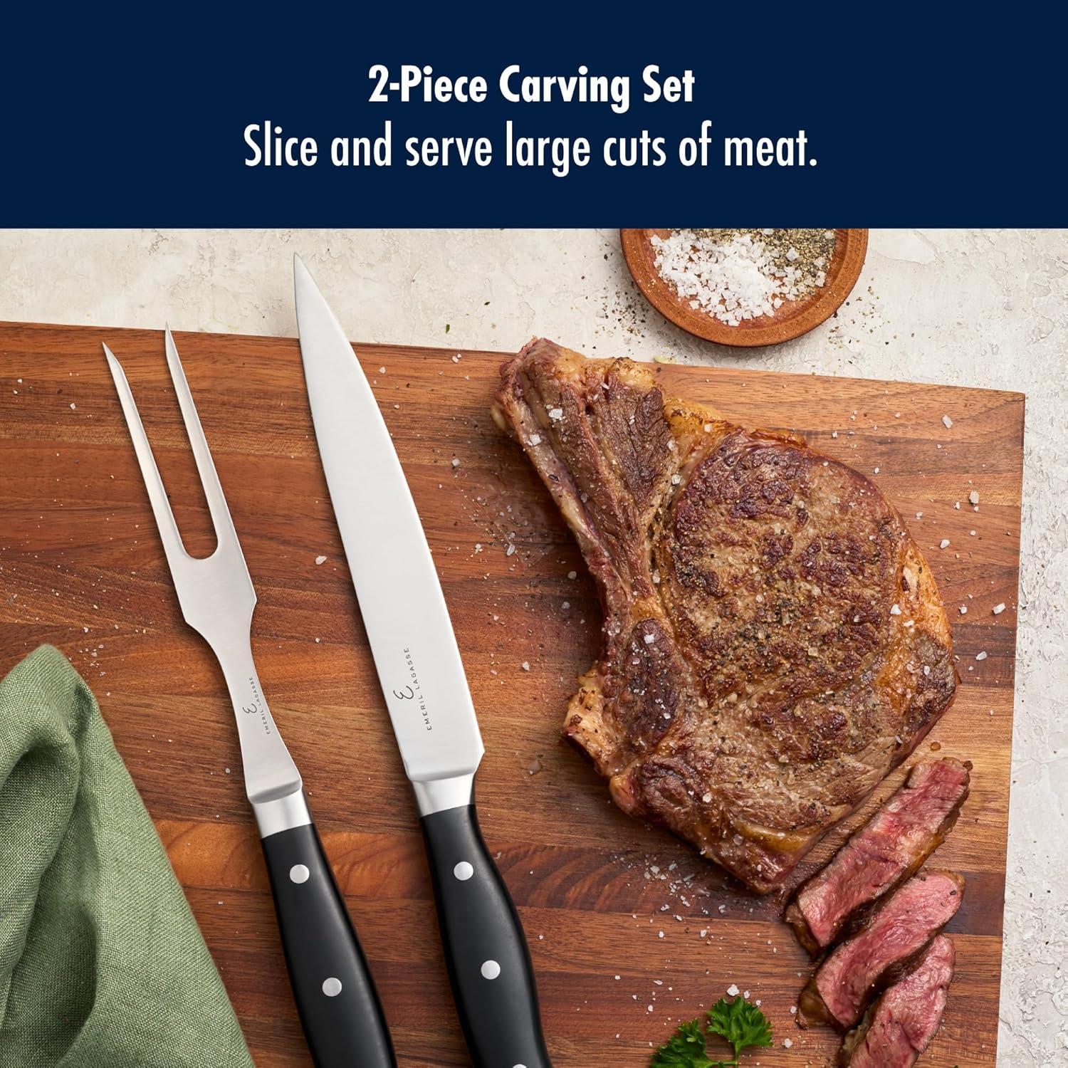 Juego de Cuchillos para Tallar HENCKELS Nola 2 Piezas Acero Inoxidable