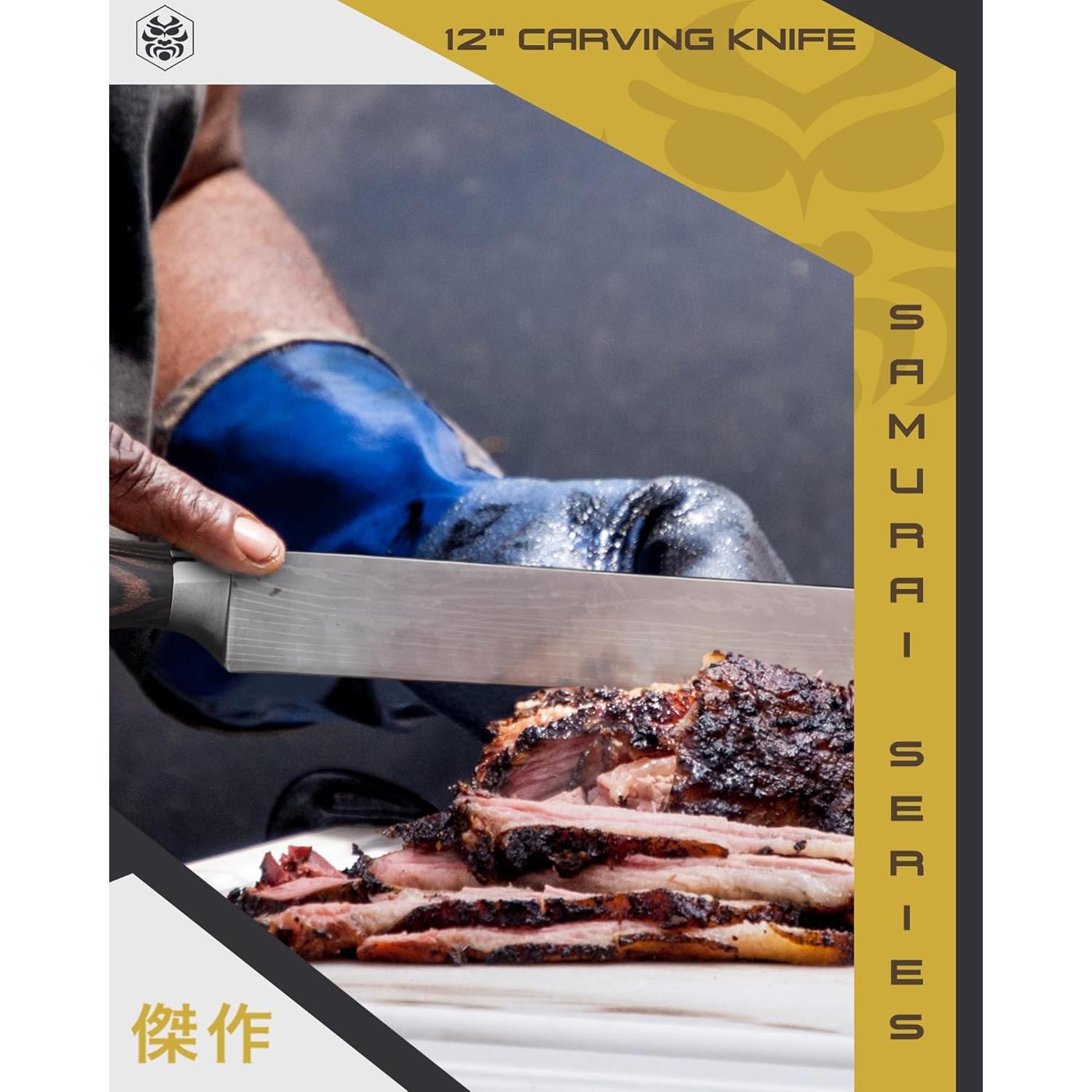 Cuchillo de Tallar KESSAKU 30 cm - Acero Inoxidable Forjado