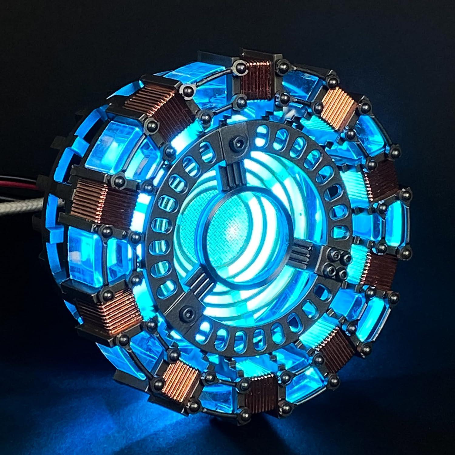 Reactor de Arco Iron Man 1:1 LED USB con Exhibición