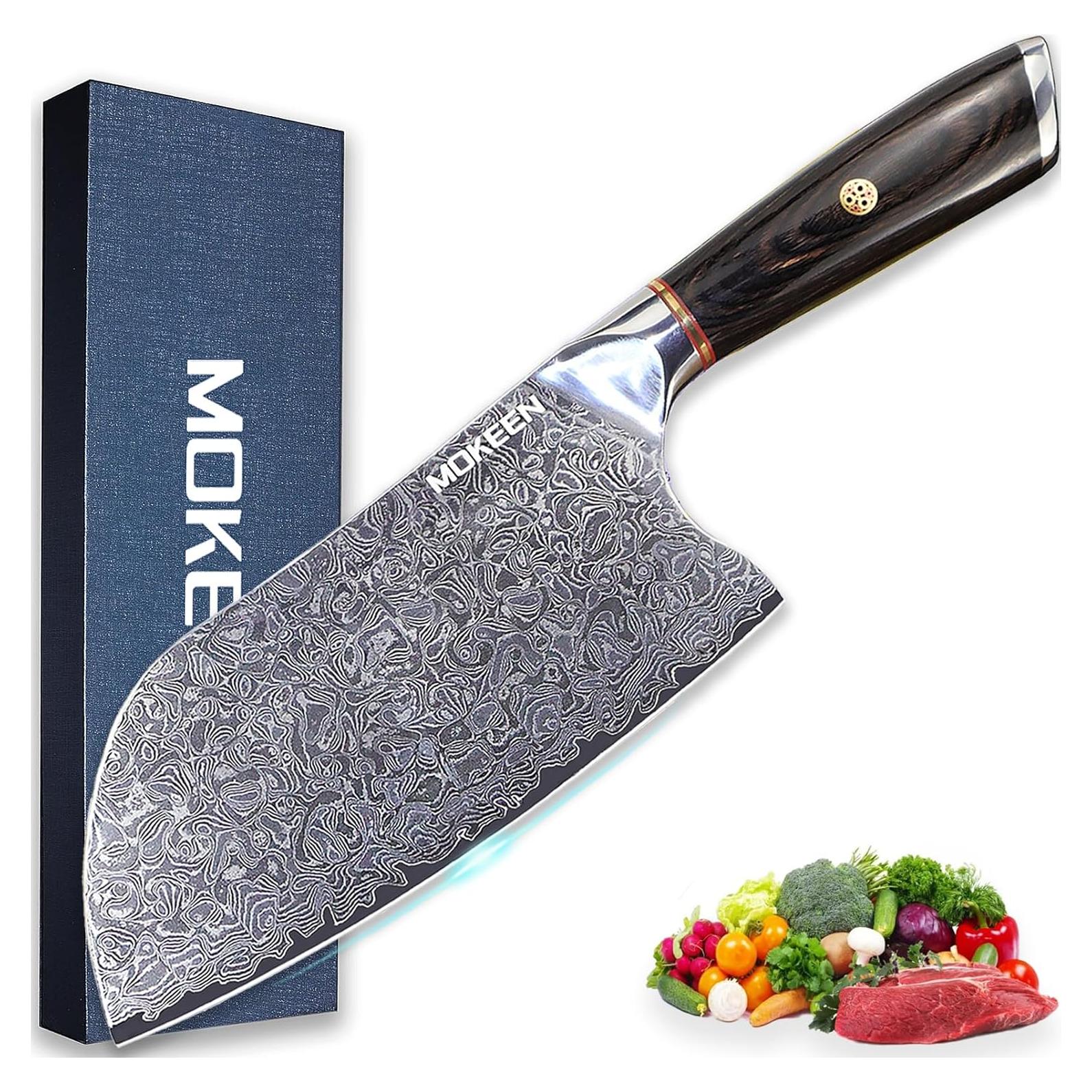 Cuchillo de Deshuesar MOKEEN 17.8 cm Acero Damasco VG10