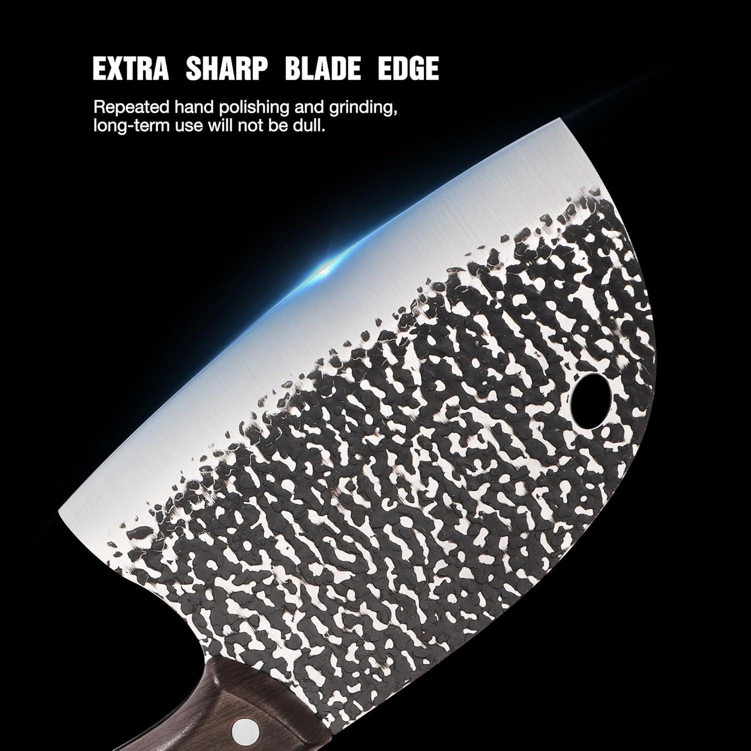 Cuchillo Cleaver Chino TJ POP 15.7 cm Acero Inoxidable