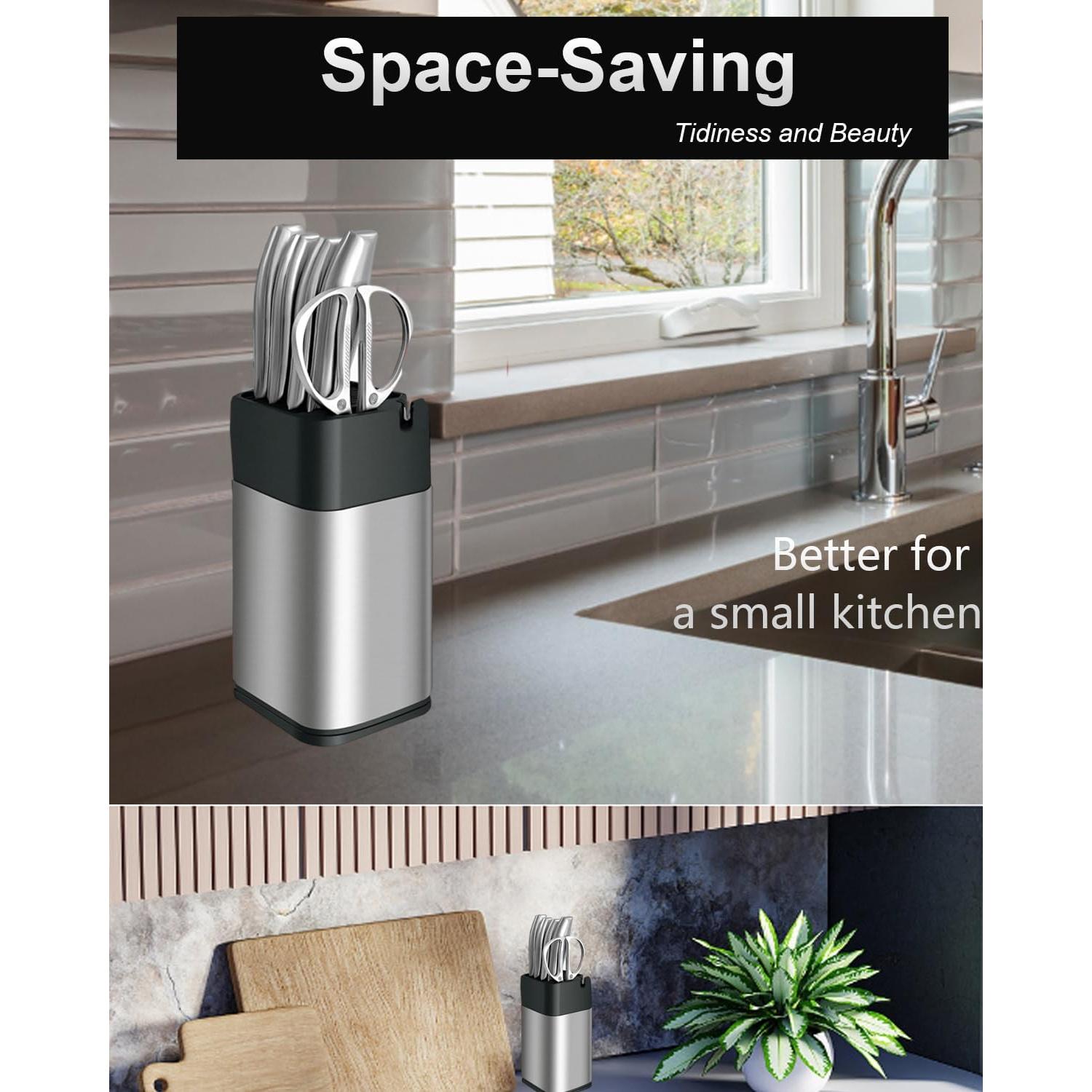 Juego de Cuchillos de Chef TILIBEIKA 6 Piezas Acero Inoxidable