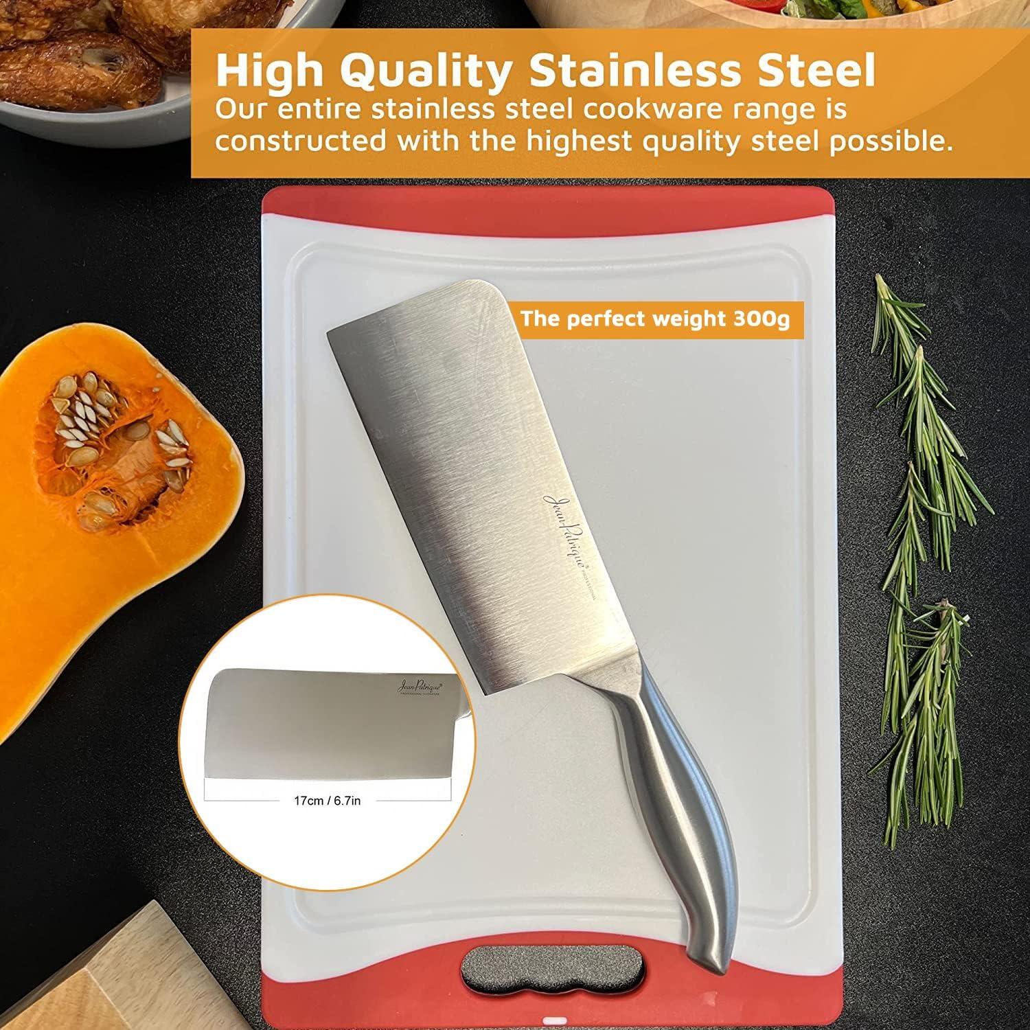 Cuchillo de Carnicero Jean-Patrique 17cm Acero Inoxidable Forjado