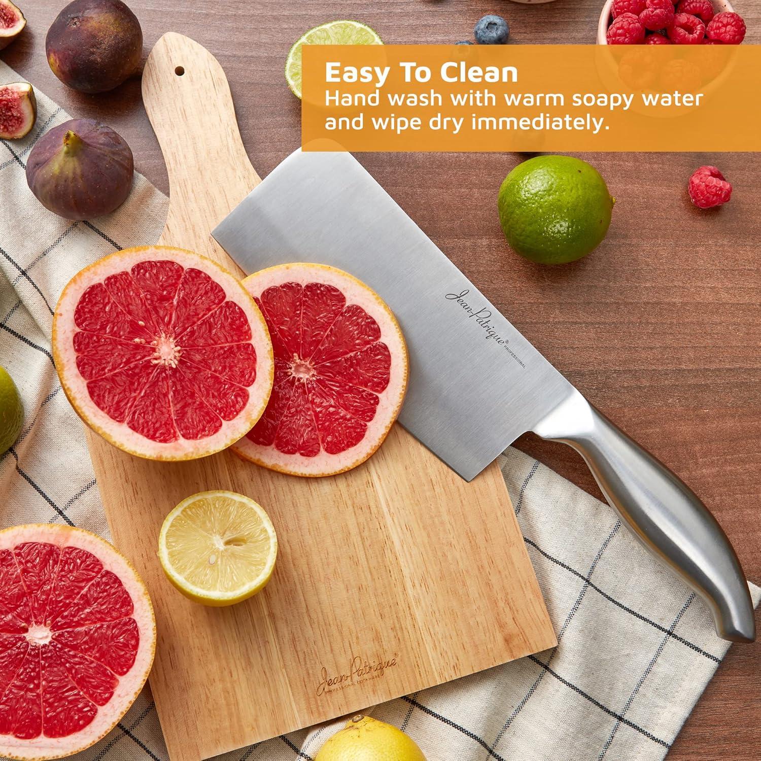 Cuchillo de Carnicero Jean-Patrique 17cm Acero Inoxidable Forjado