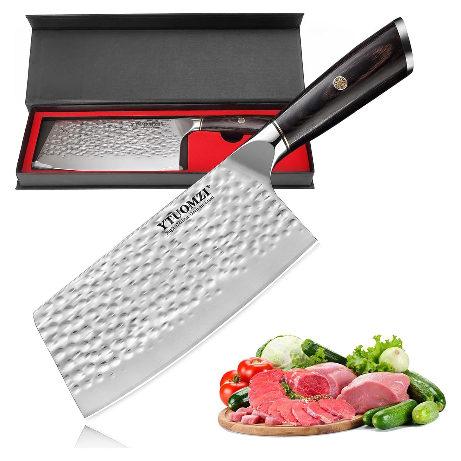 Cuchillo de Deshuesar Ytuomzi 18 cm Acero Inoxidable Antiadherente