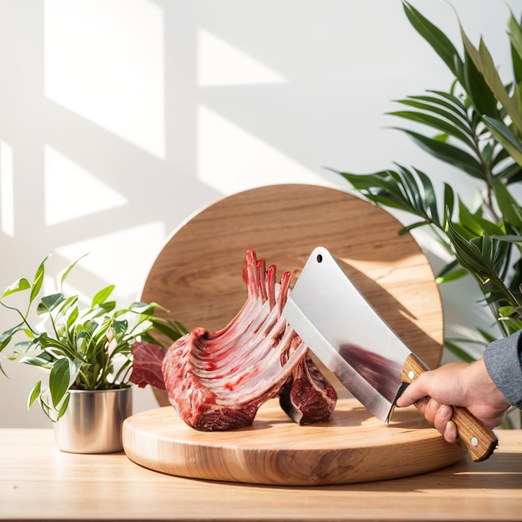 Cuchillo de Chef Profesional YC° 30 cm Acero Alemán Madera