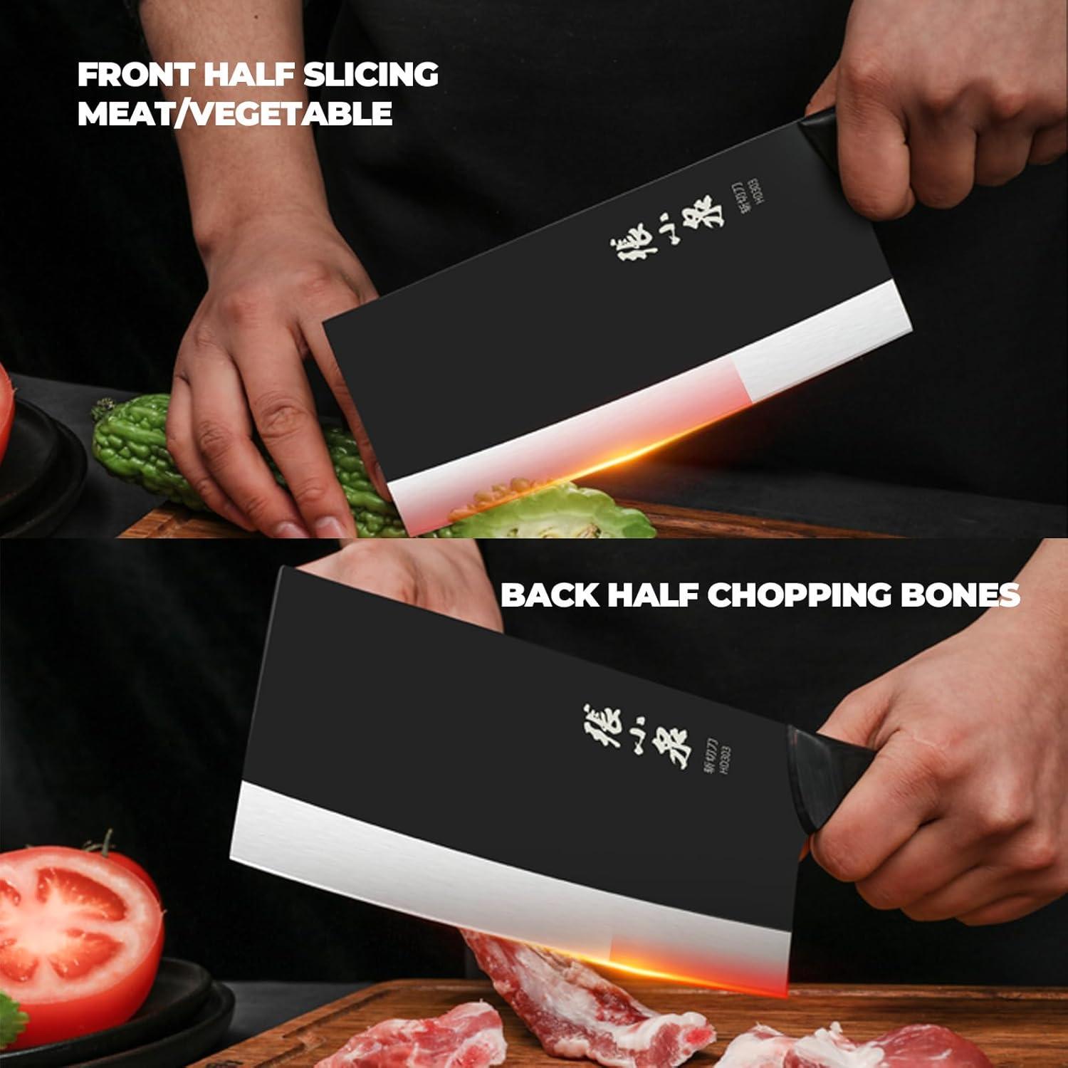 Cuchillo de Carne Zhang Xiao Quan 18.5 cm Acero Inoxidable