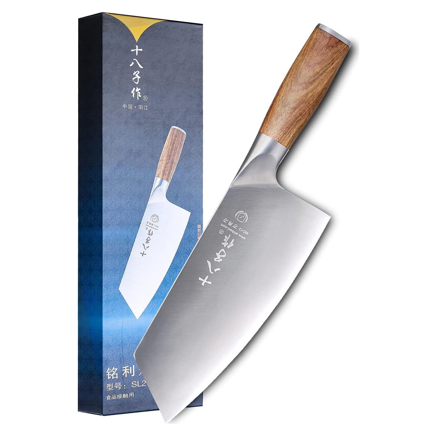 Cuchillo de Carnicero SHI BA ZI ZUO 19 cm Acero Inoxidable