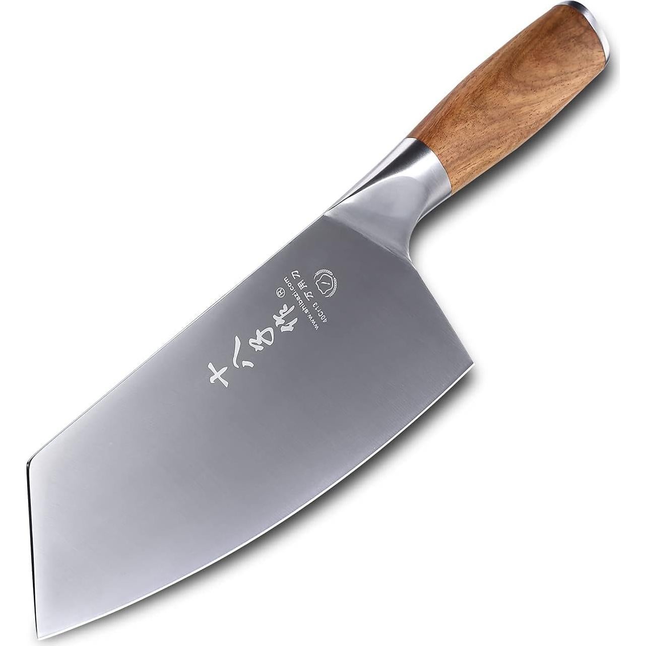 Cuchillo de Carnicero SHI BA ZI ZUO 19 cm Acero Inoxidable