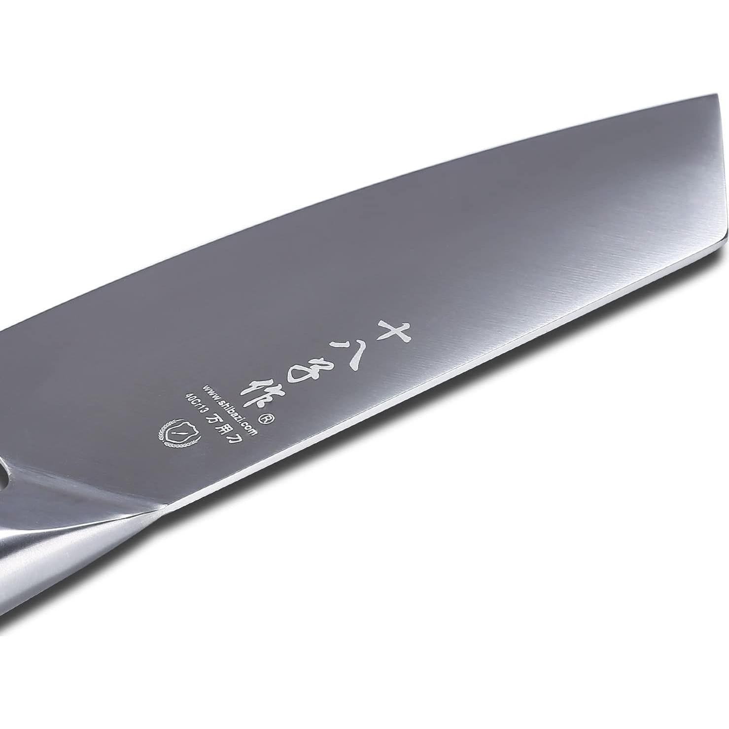 Cuchillo de Carnicero SHI BA ZI ZUO 19 cm Acero Inoxidable