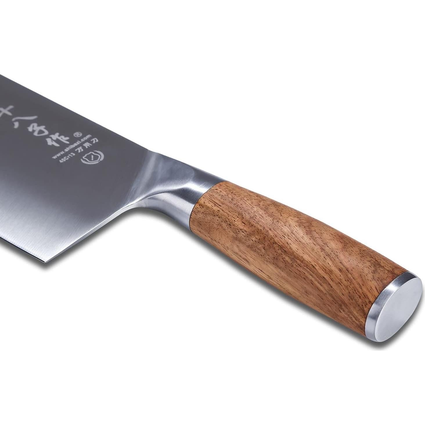 Cuchillo de Carnicero SHI BA ZI ZUO 19 cm Acero Inoxidable