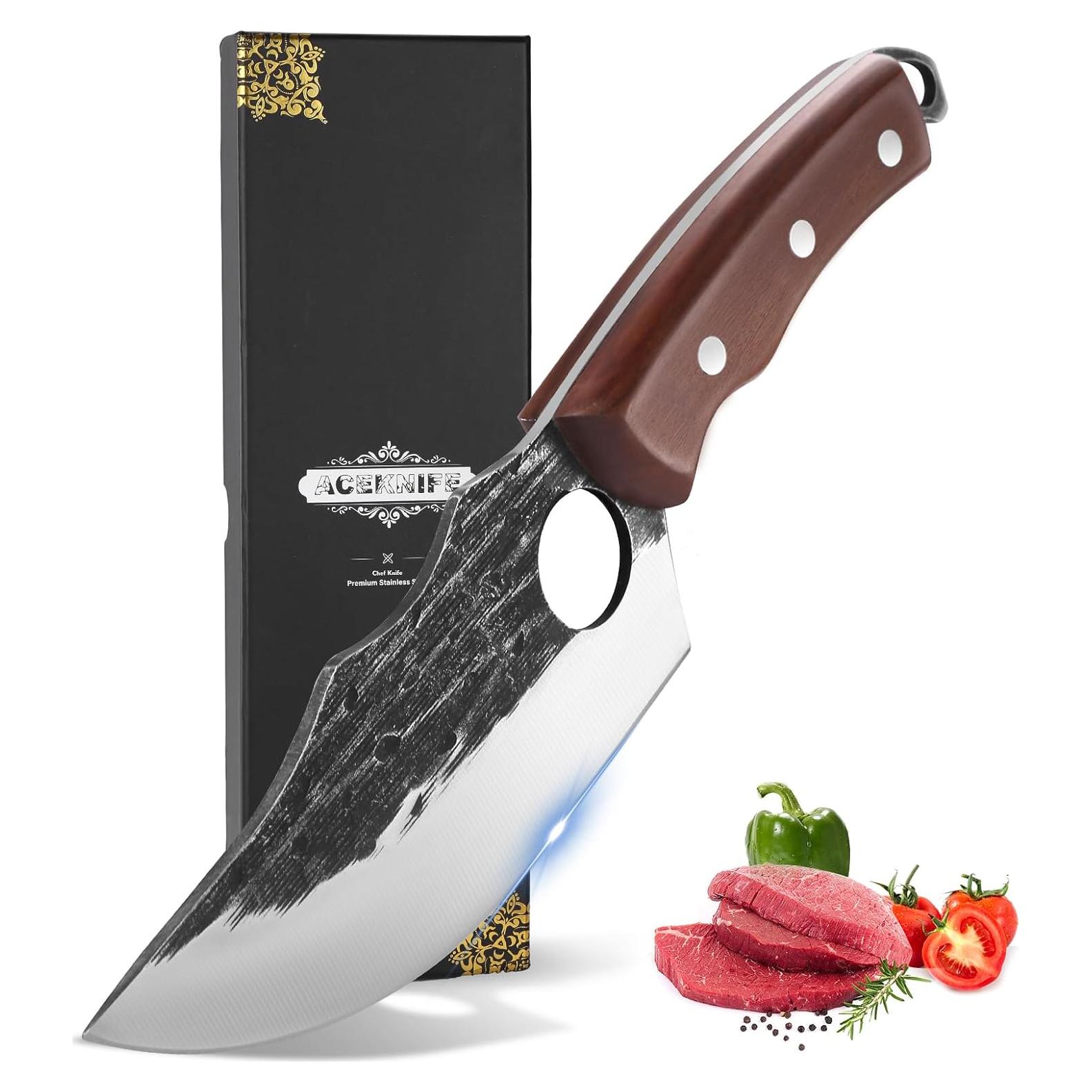 Cuchillo de Chef ACEKNIFE 15.24 cm Acero Alto Carbono Forjado