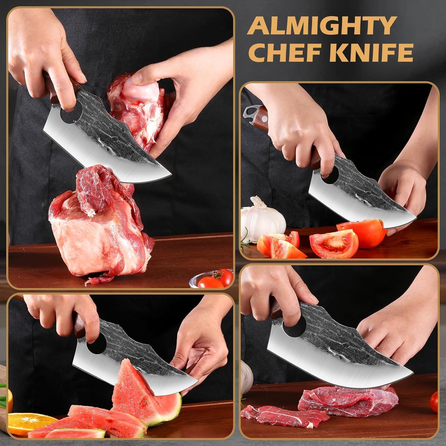 Cuchillo de Chef ACEKNIFE 15.24 cm Acero Alto Carbono Forjado