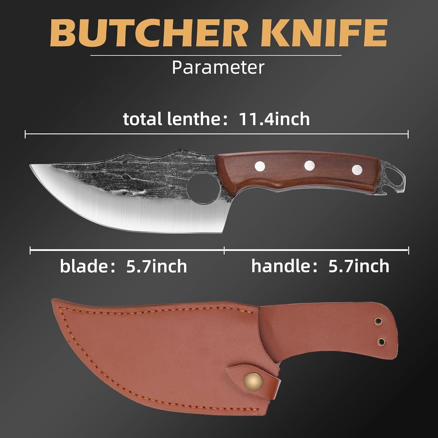 Cuchillo de Chef ACEKNIFE 15.24 cm Acero Alto Carbono Forjado