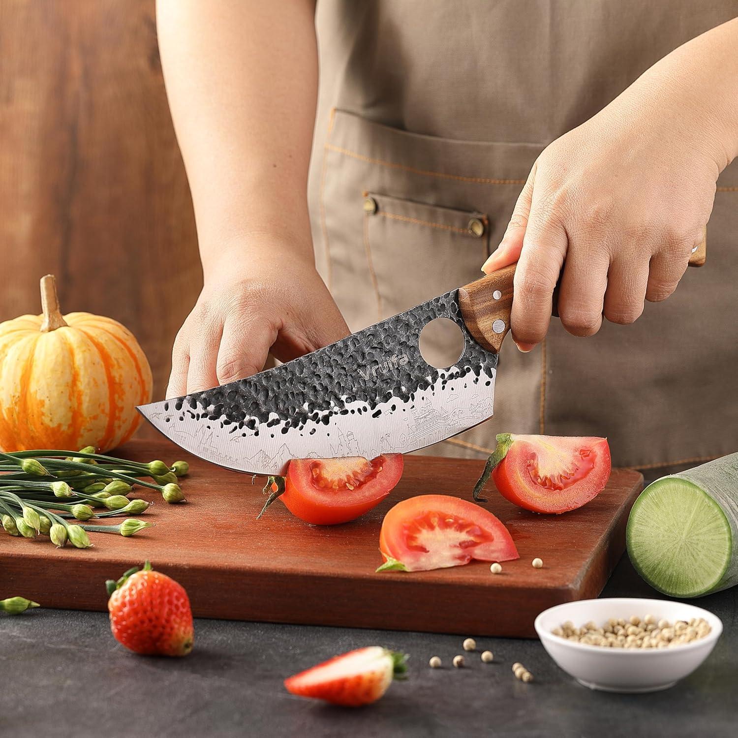 Juego de cuchillos de cocina VRUIFA 3 piezas acero inoxidable