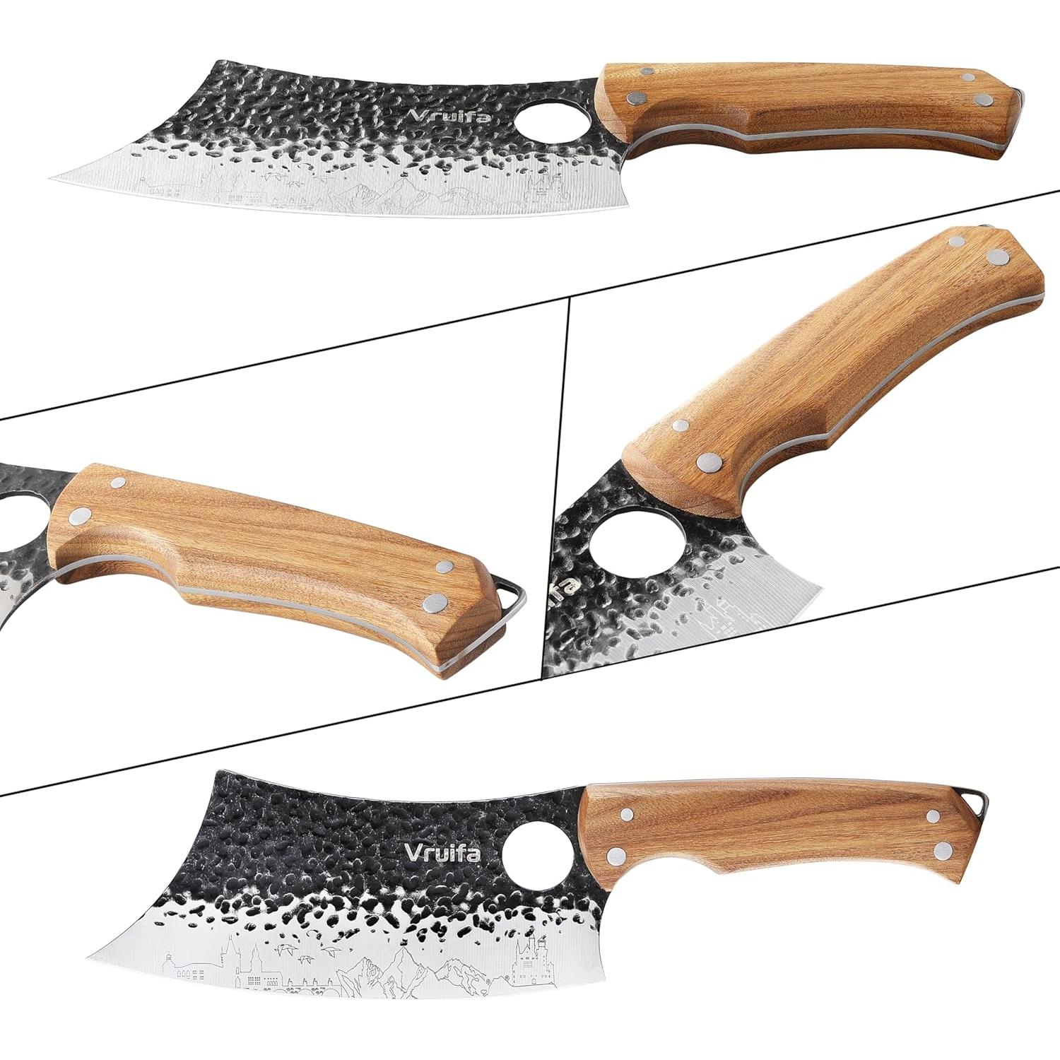 Juego de cuchillos de cocina VRUIFA 3 piezas acero inoxidable