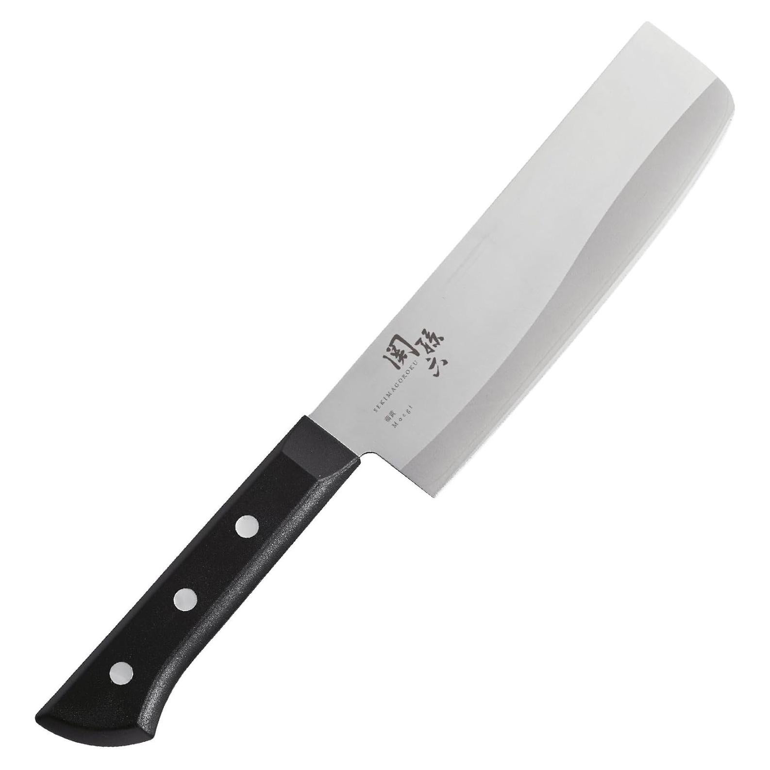 Cuchillo Nakiri KAI AE2904 165 mm Acero Inoxidable Hecho en Japón