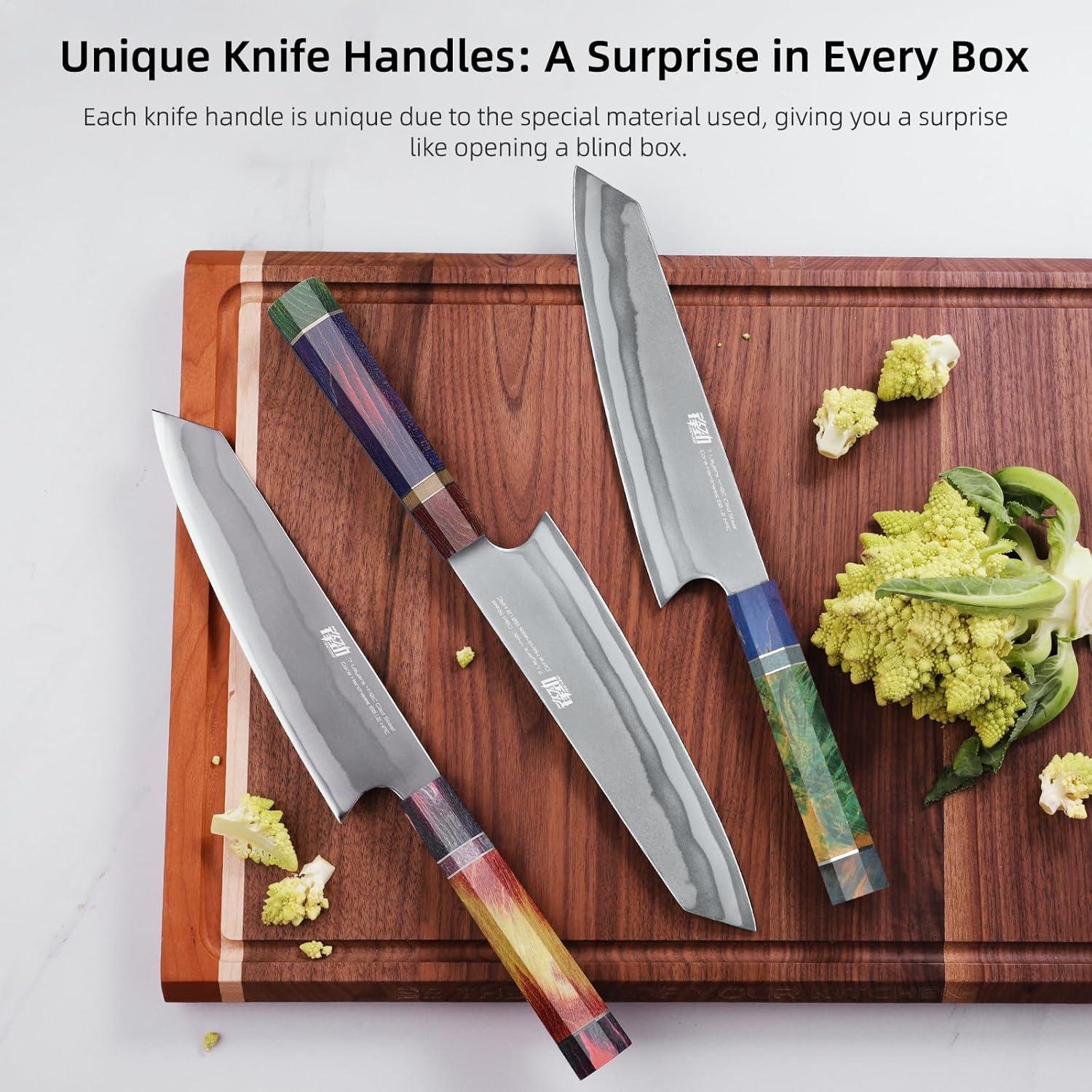 Cuchillo Kiritsuke de Chef FINDKING 20.32 cm Acero 440C