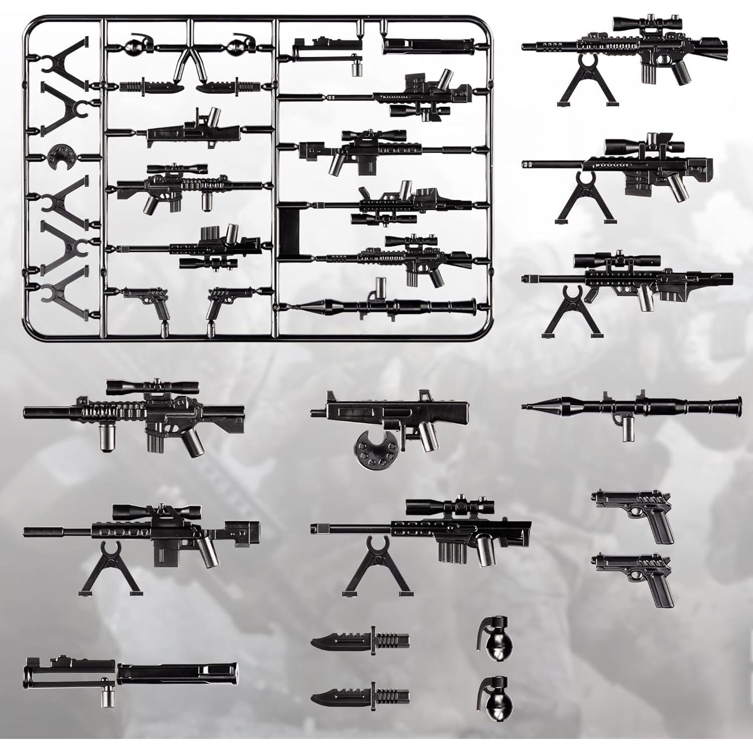 Set de 83 Piezas de Soldados de Juguete MaozyHomie