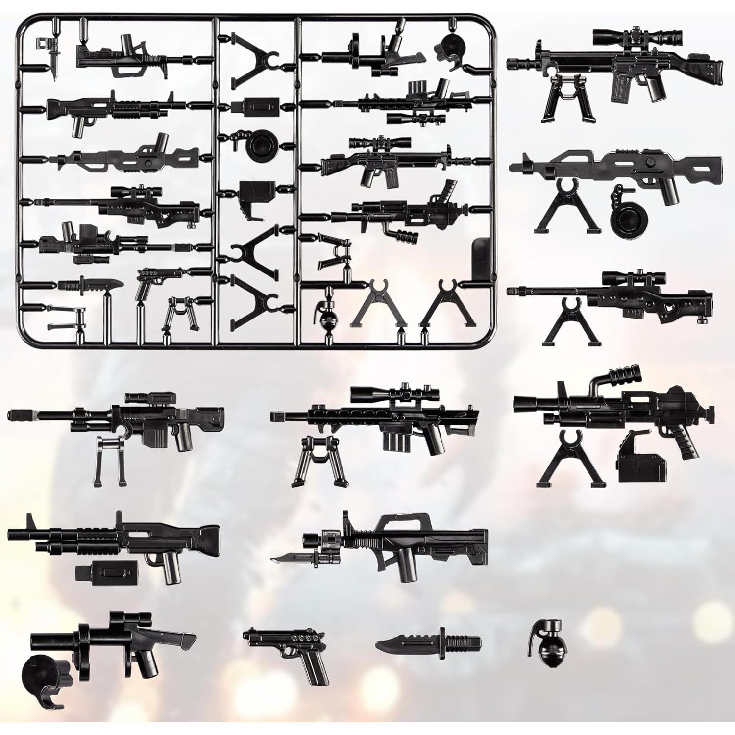 Set de 83 Piezas de Soldados de Juguete MaozyHomie