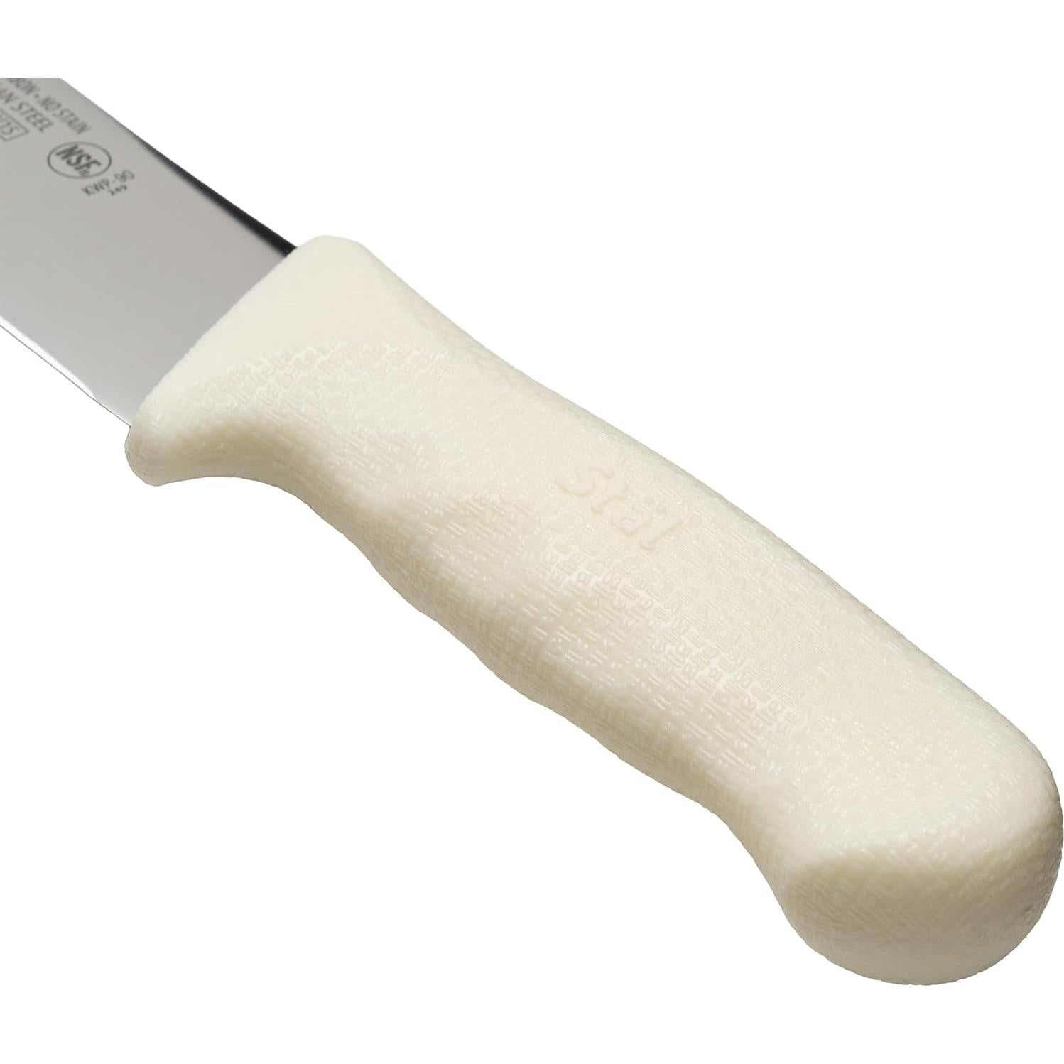 Cuchillo Cimeter Winco 10" Acero Inoxidable Ergonomico