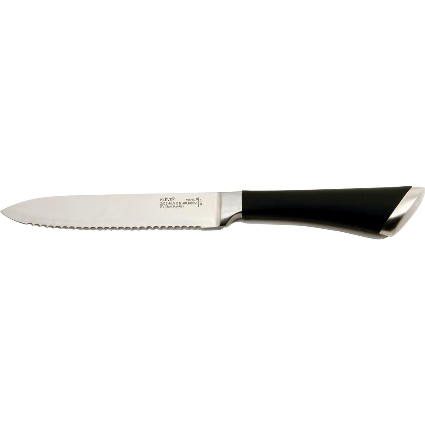 Cuchillo de Tomate Serrado Norpro KLEVE 13cm Acero Inoxidable