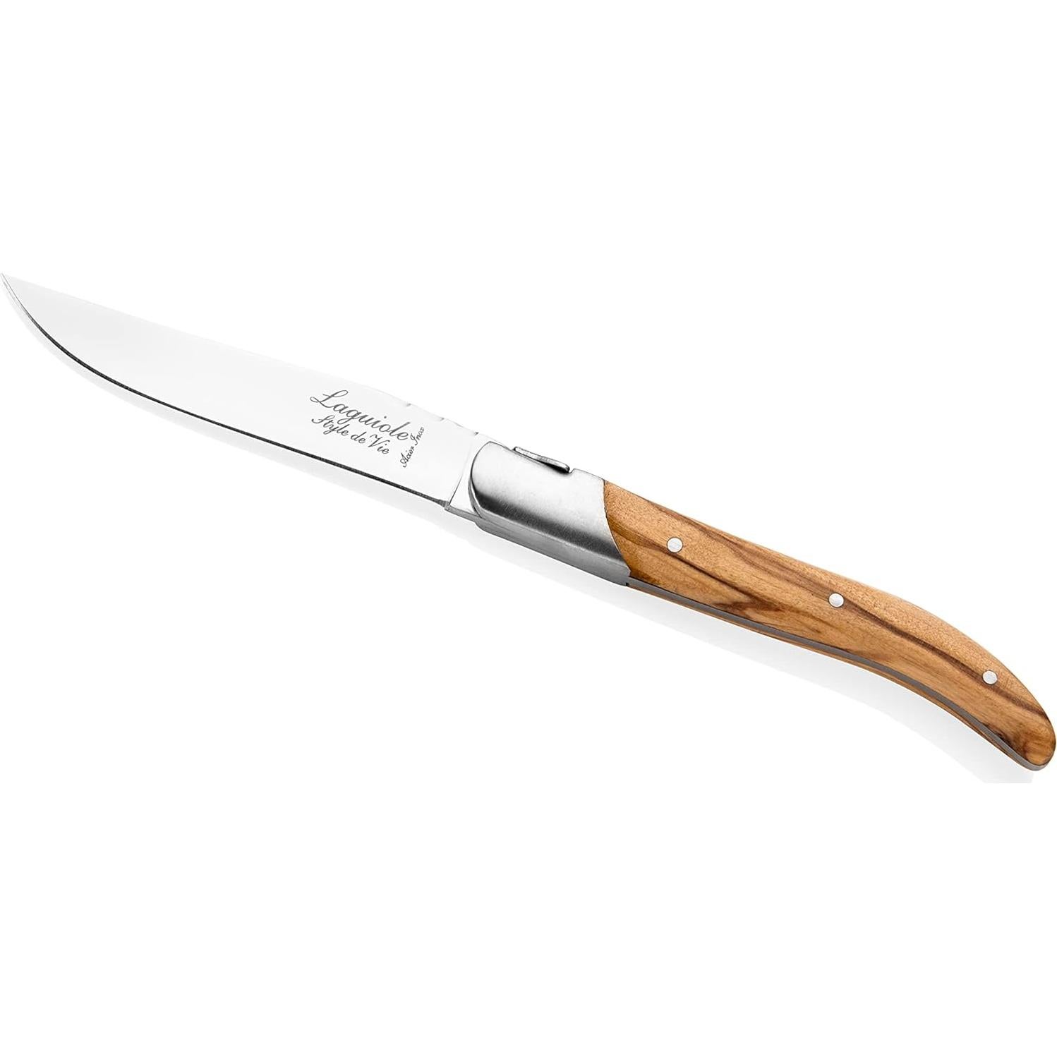 Juego de Cuchillos de Carne Laguiole Style de Vie 6 Piezas