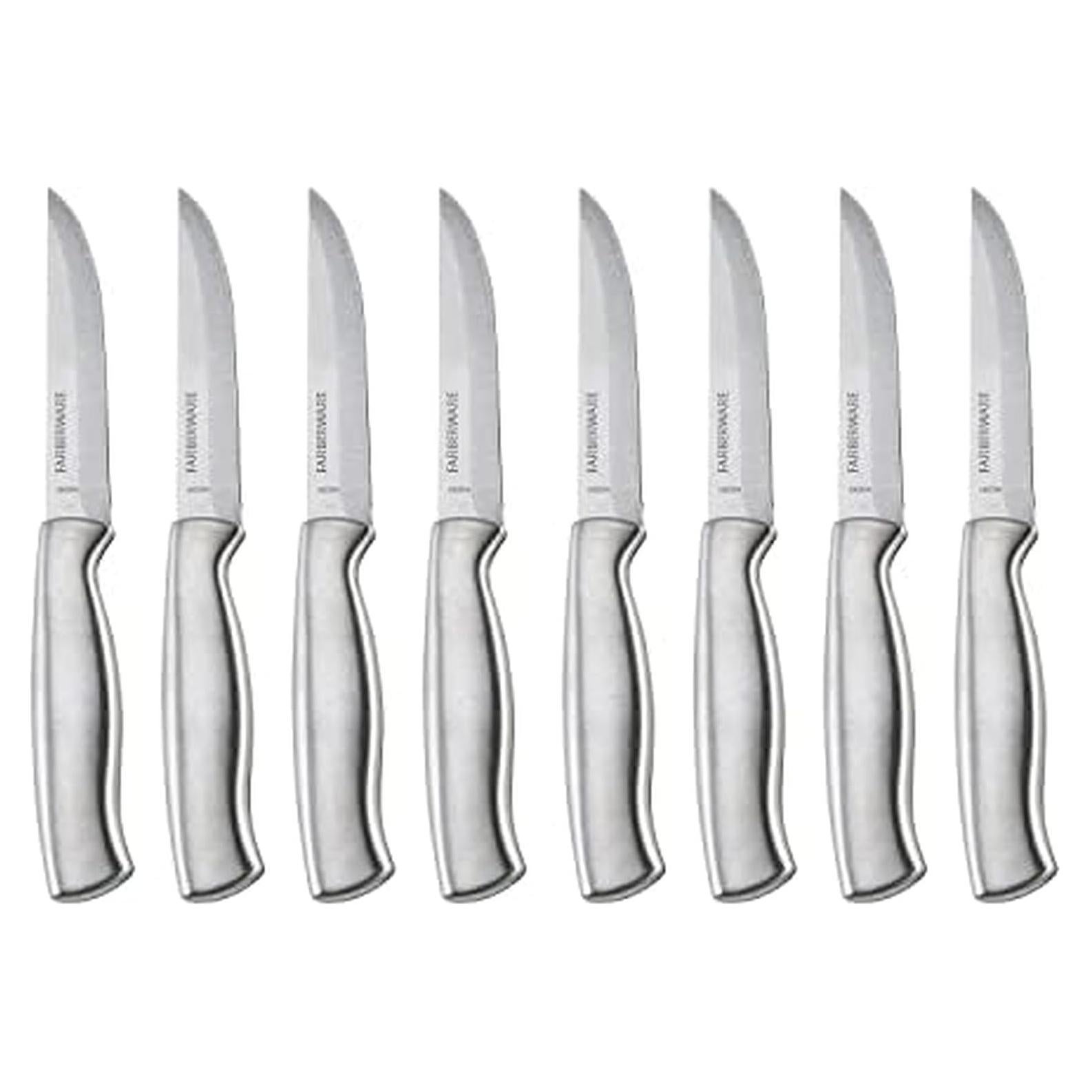 Juego de cuchillos para carne Farberware 8 piezas acero inoxidable