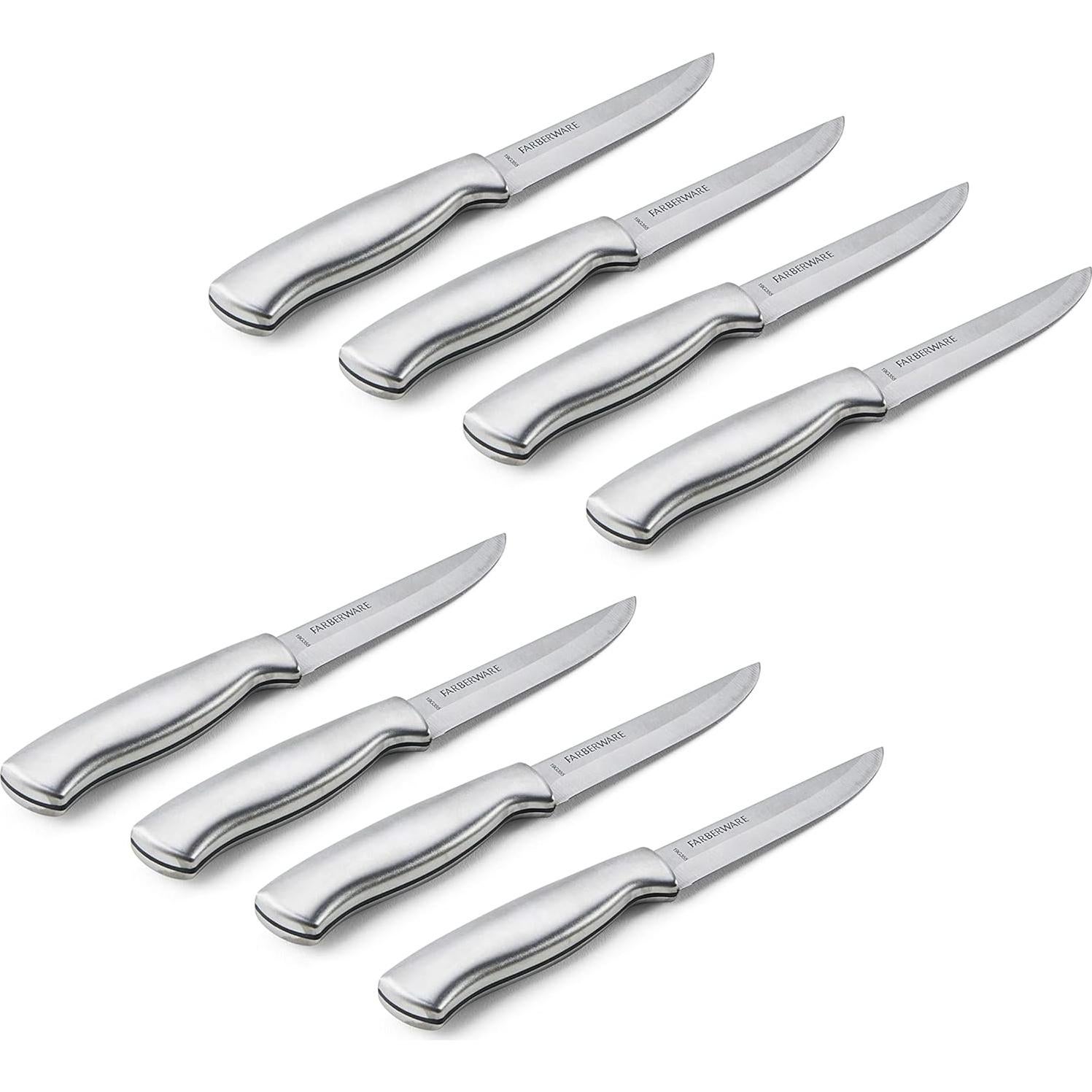 Juego de cuchillos para carne Farberware 8 piezas acero inoxidable