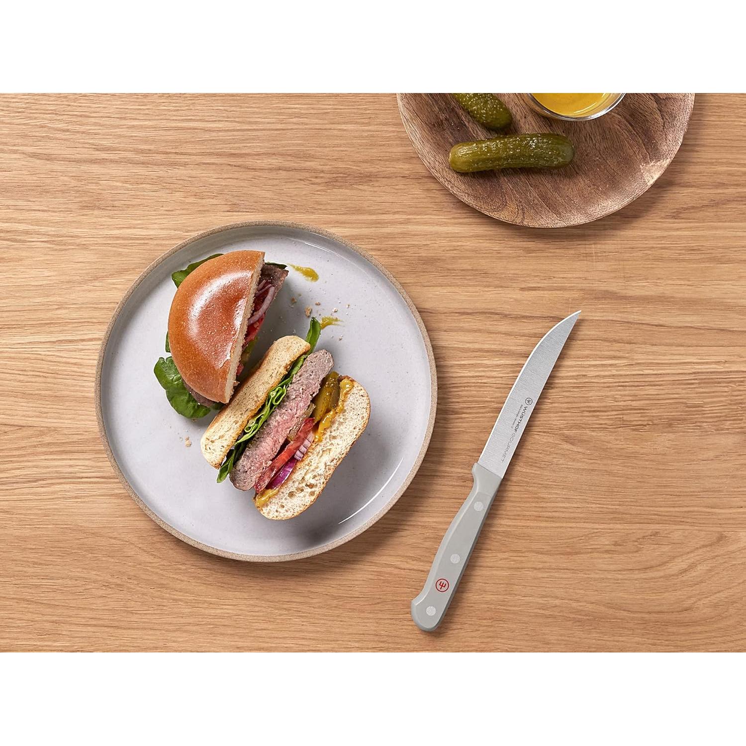 Cuchillo de Carne Wüsthof Gourmet 11.43 cm Gris Acero Inoxidable