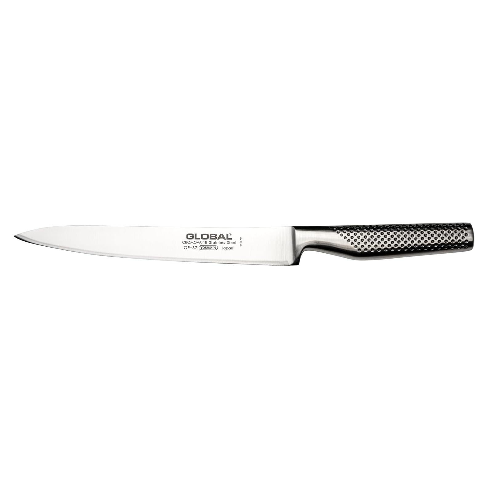 Cuchillo de tallar Global GF-37 22.2 cm Acero Inoxidable Japonés