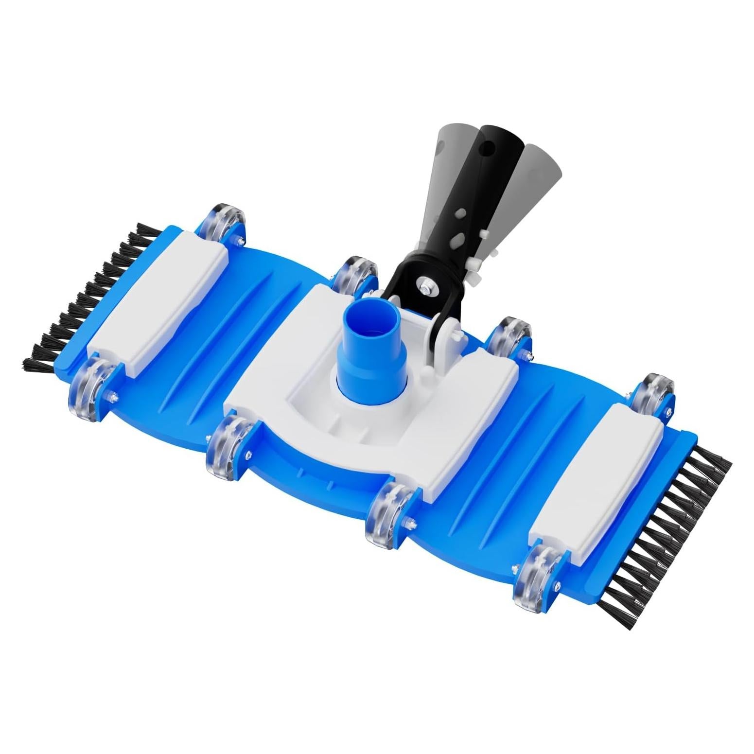 Cabezal de Vacío TidyMister 2025 para Piscina 40.64cm con Ruedas