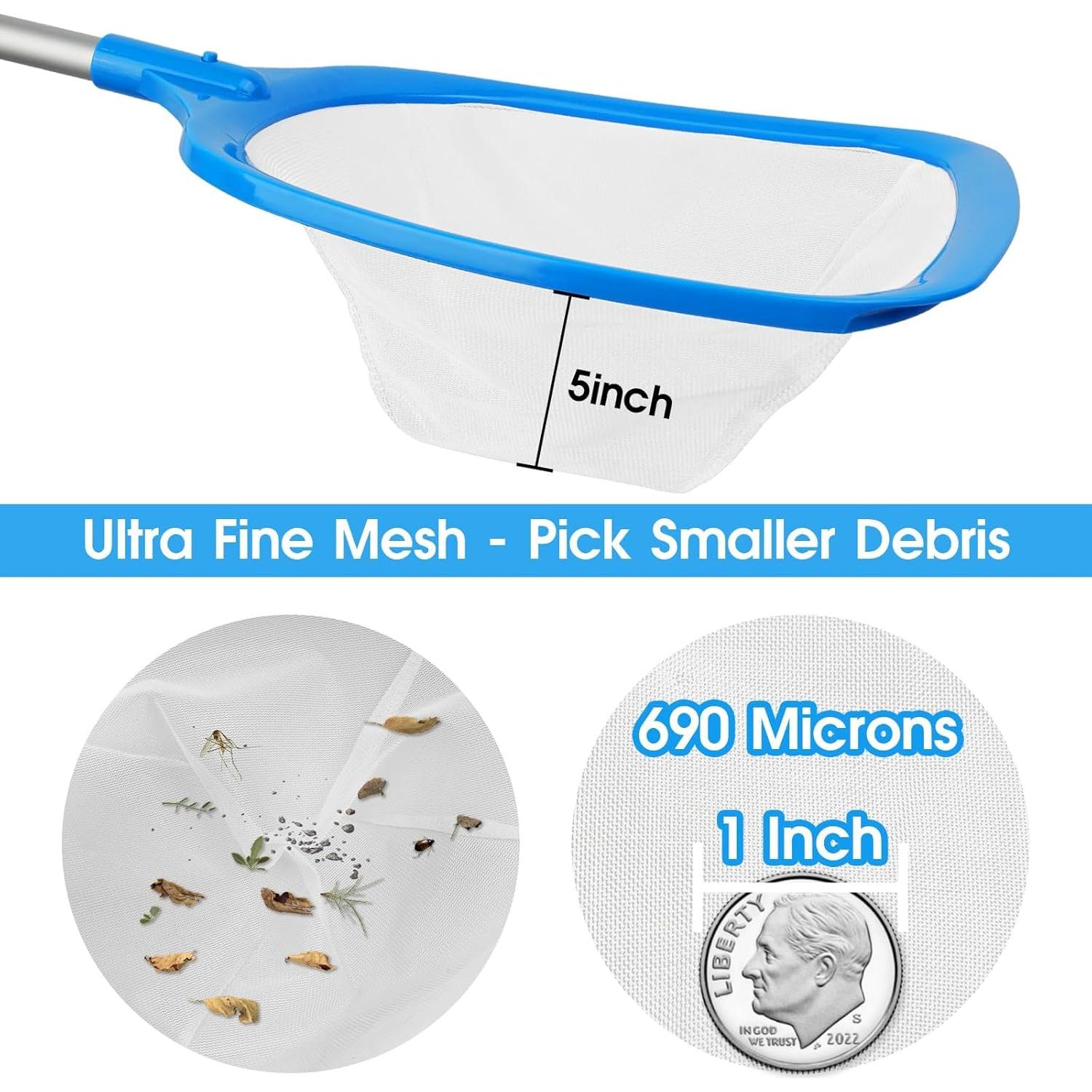 Red de Skimmer TidyMister para Spa 28x63.5 cm Malla Fina