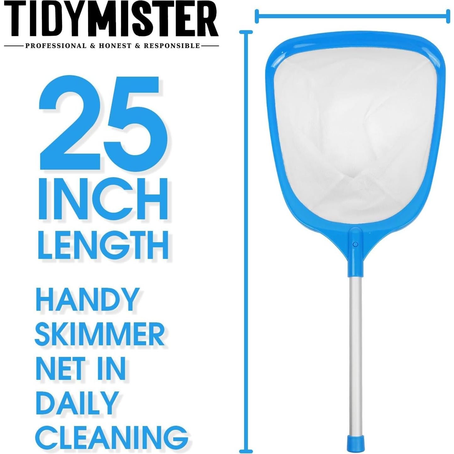 Red de Skimmer TidyMister para Spa 28x63.5 cm Malla Fina