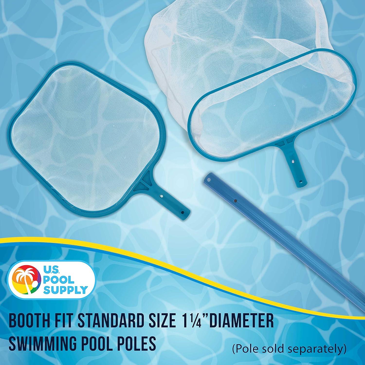 Juego de Red Skimmer y Rastrillo U.S. Pool Supply - Limpieza Eficiente
