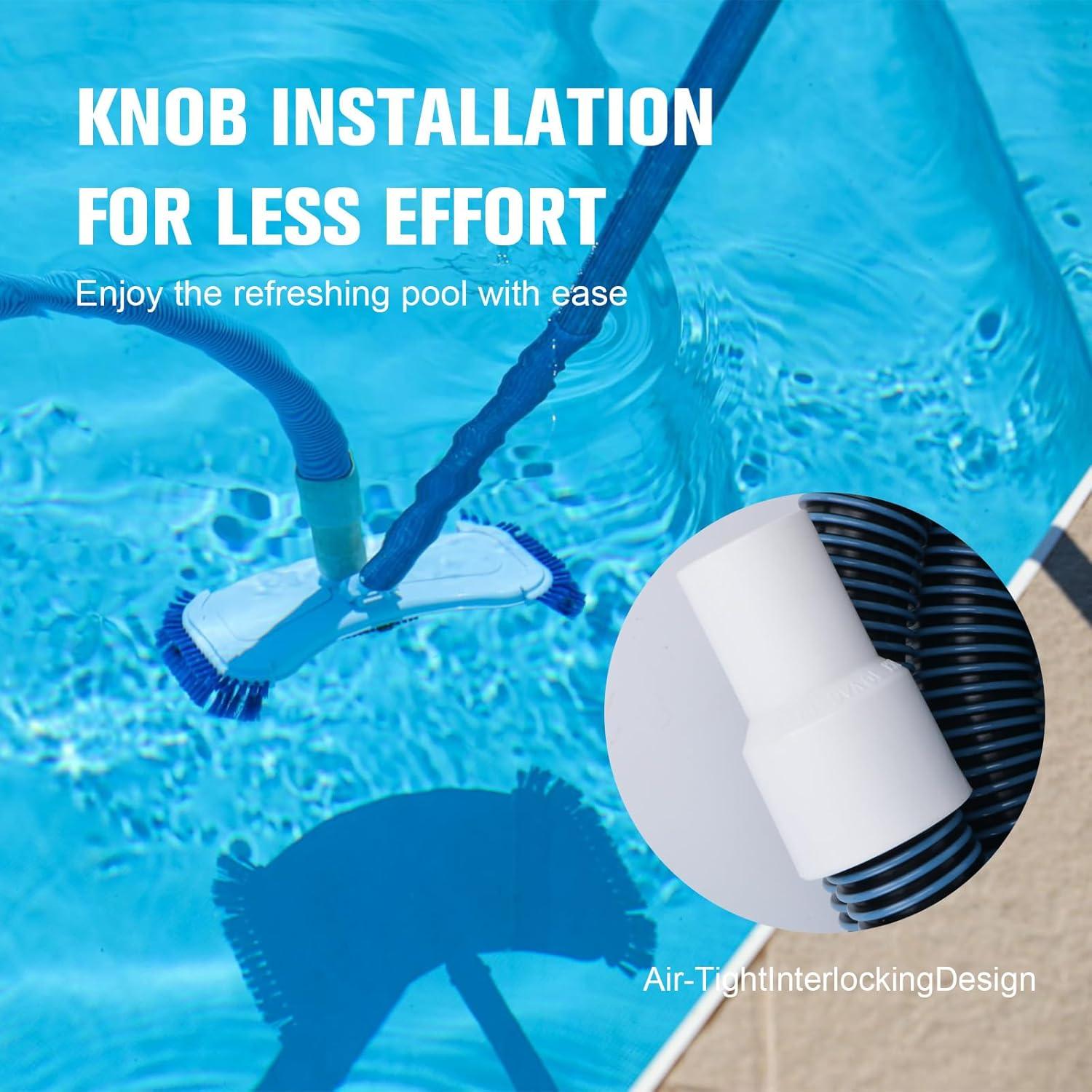 Manguera de Aspiradora de Piscina GUEQUITLEX 8.23m Flexible