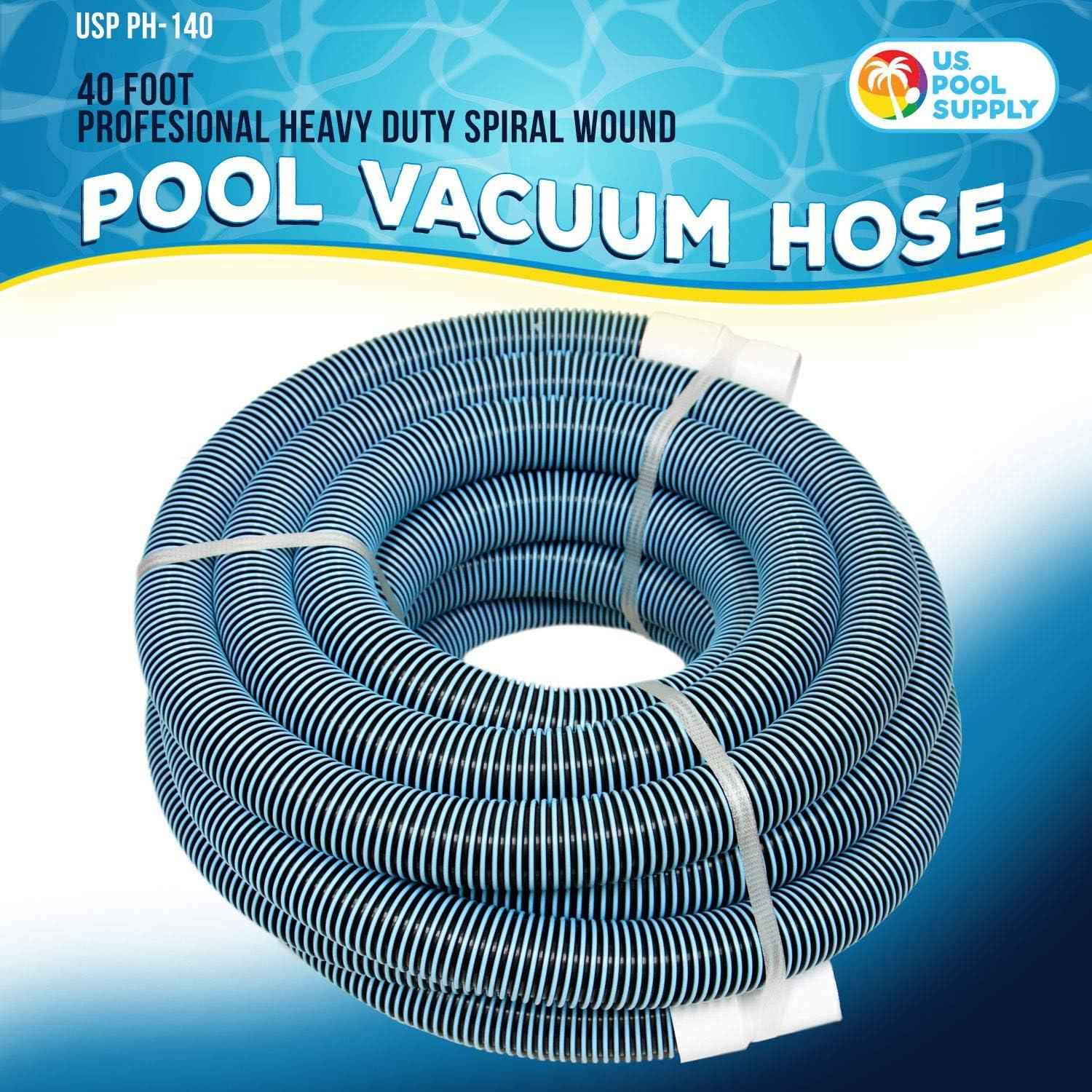Manguera de Vacío U.S. Pool Supply 1.5" (38mm) x 12m Alta Resistencia