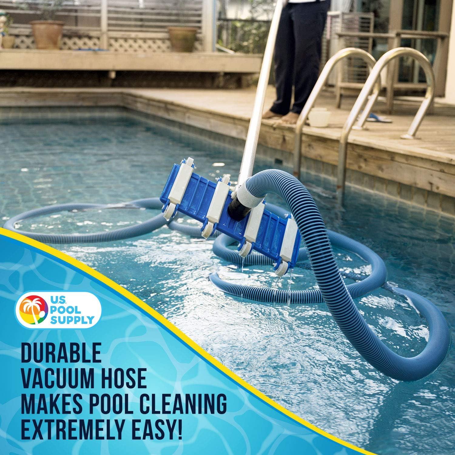 Manguera de Vacío U.S. Pool Supply 1.5" (38mm) x 12m Alta Resistencia