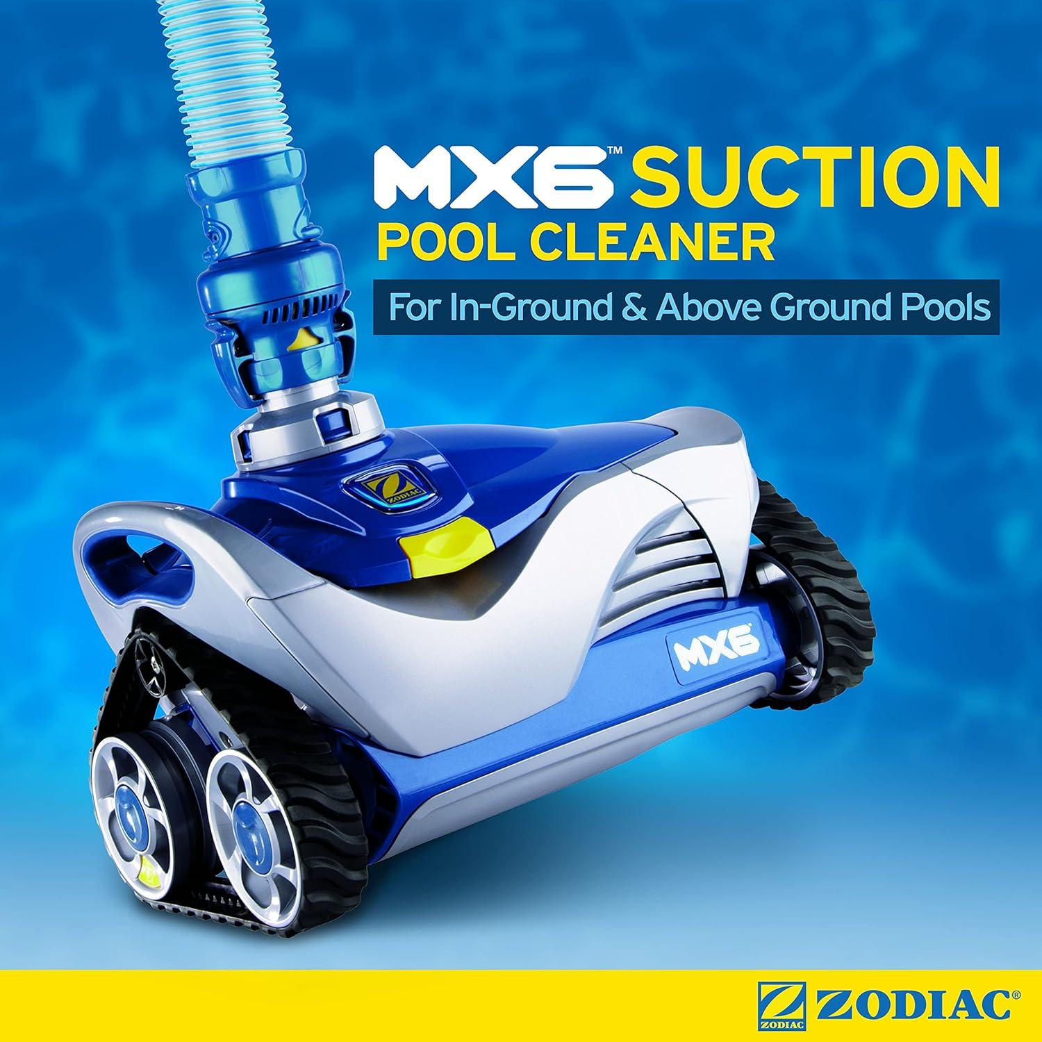 Limpiador de Piscina Zodiac MX6 con Succión Lateral y X-Trax