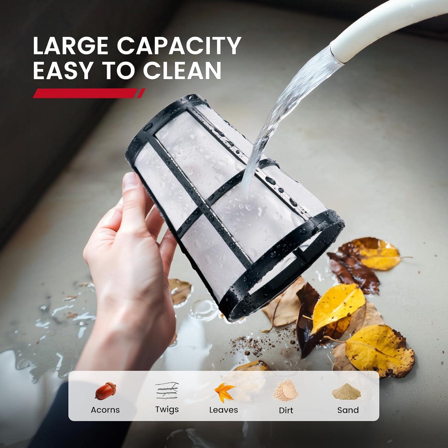 Aspiradora de piscina Enhulk PC40 inalámbrica 80 min 70.4 L/min