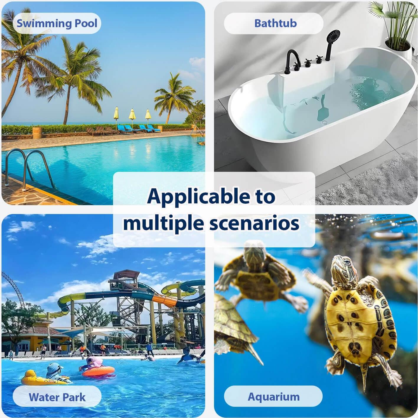 Termómetro Flotante para Piscina Guangzhou Y-1 - Doble Escala