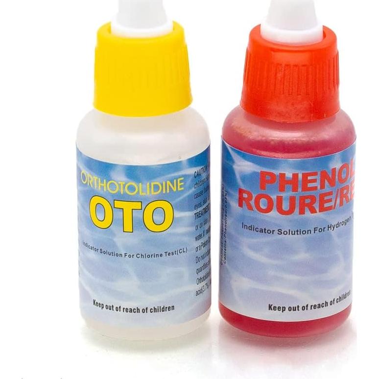 Kit de Prueba Química de Agua para Piscina WWD POOL - Cloro y pH