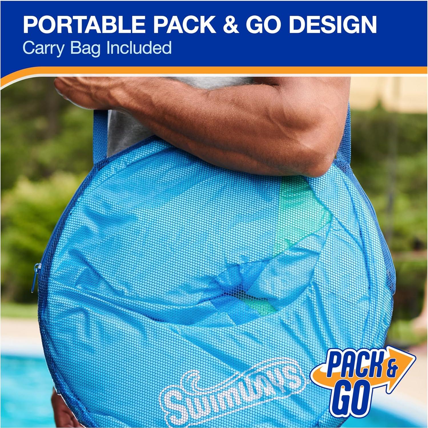 Flotador de piscina SwimWays Papasan Azul Cielo 91.4 cm