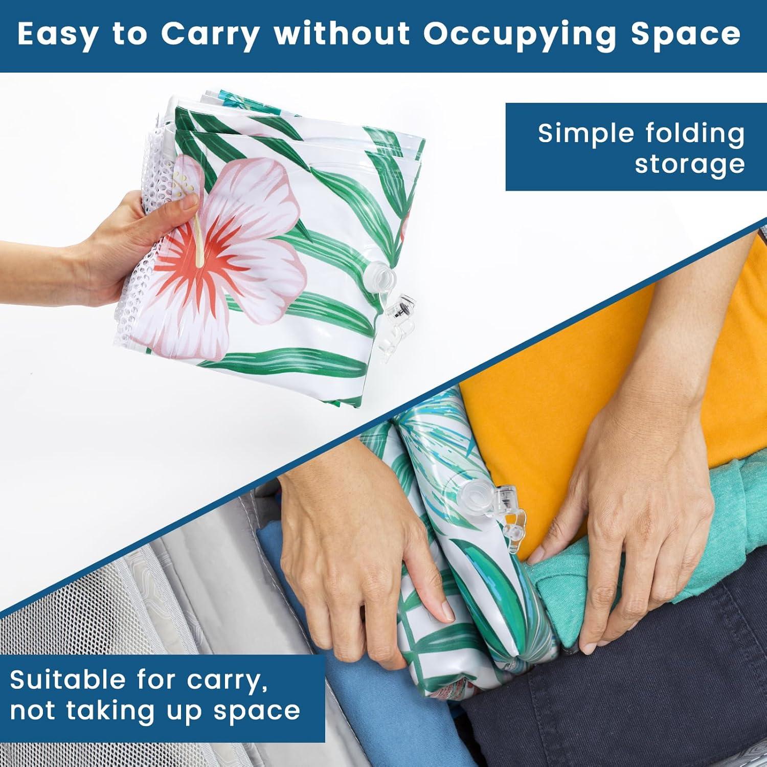 Flotadores de piscina Tavaleu 4 en 1, paquete de 2, 132 cm