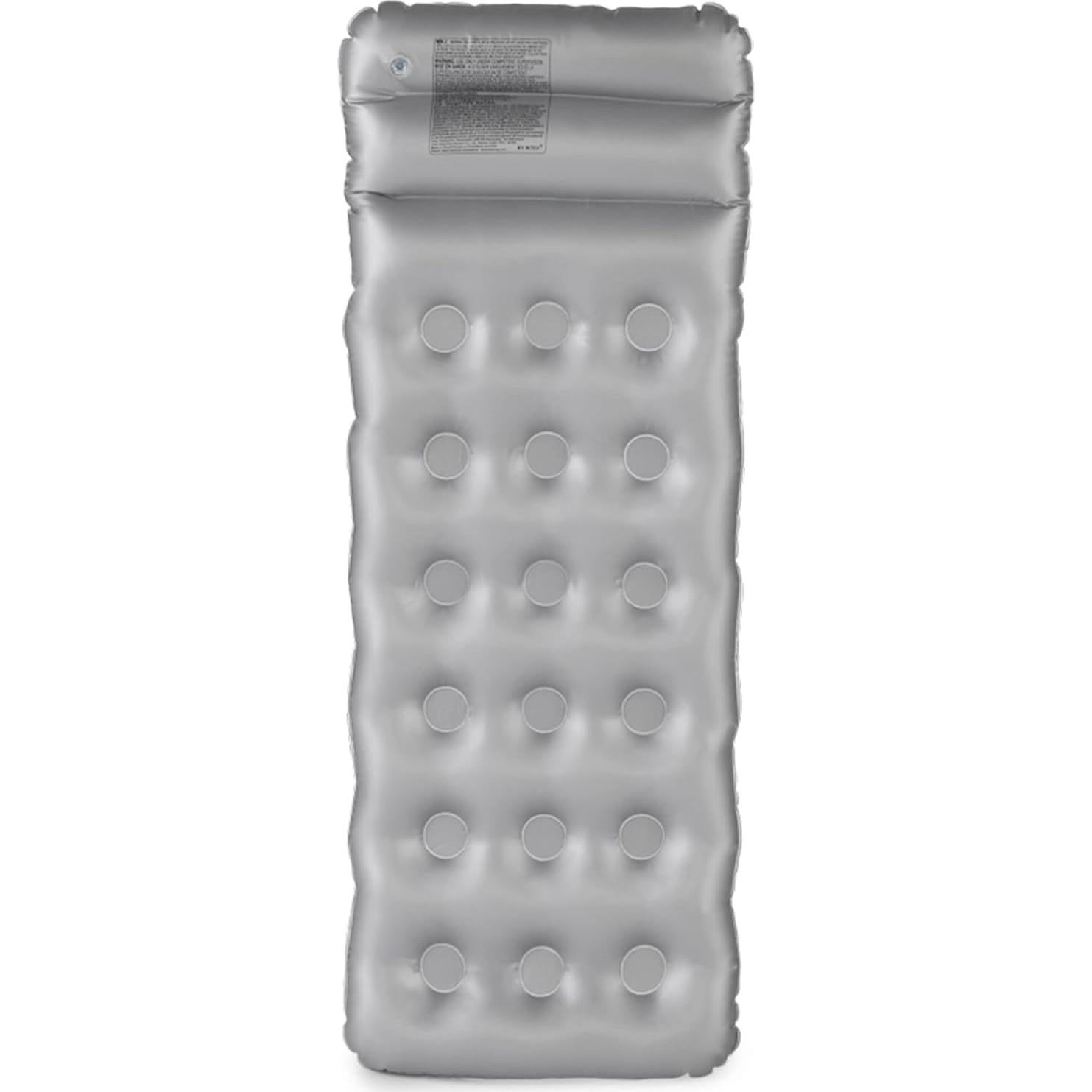 Flotador Inflable Intex Suntanner 18 Bolsillos 1 Persona